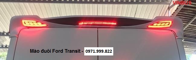 Mào đuôi Ford Transit, đuôi cá Ford Transit, đuôi lướt gió Ford Transit